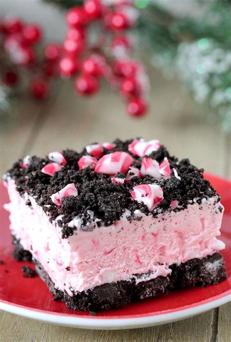 Easy Frozen Peppermint Dessert Quick And Easy Holiday Treat