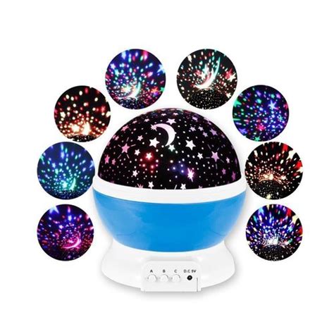 Star Master Dream Color Changing Rotating Projection Lamp Multi Color