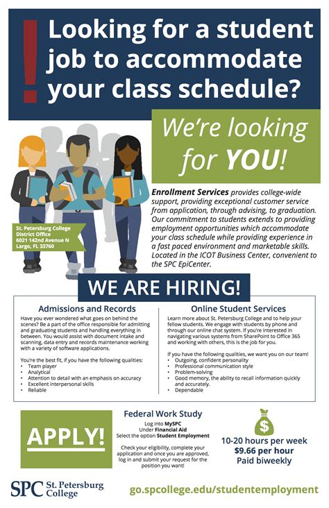 Work-Study Job Opportunities - Careers & Internships