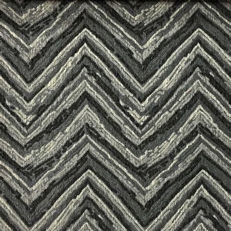 Union Norwich Chevron Pattern Heavy Chenille Upholstery Fabric By T