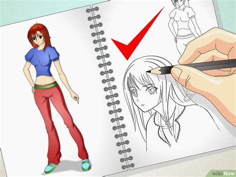 Cómo Dibujar Personajes De Manga 6 Pasos Con Imágenes