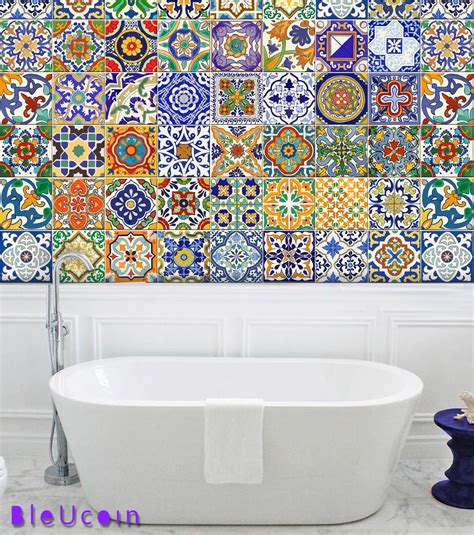Spanish Mediterranean Tileswall Floor Kitchen Bathroom Etsy