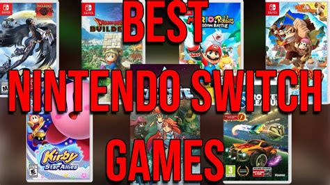 Now, read on for the. Top 15 BEST Nintendo Switch Games you NEED to Play in 2018 ...