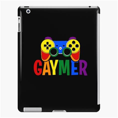 Gaymer Gay Pride Flag Lgbt Gamer Lgbtq Gaming Pride Month Ipad Case