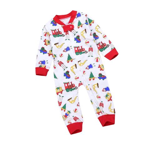 Buy Christmas Romper Clothes Newborn Infant Baby Boys Girls Romper At