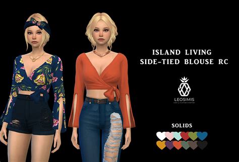 Leosims — You Need Island Living For This Recolor 22