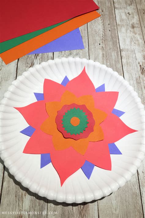 Rangoli Patterns Diwali Craft For Kids Messy Little Monster