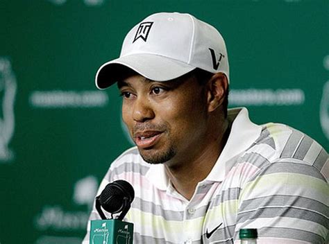 tiger woods press conference golfer quizzed for first time over sex scandal mirror online