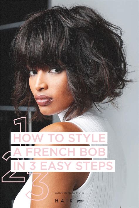 Dont Know What To Do With Your Short Hair Here Are 3 Easy Steps To Style A French Bob Short