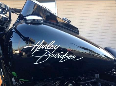 Harley Davidson Tankaufkleber