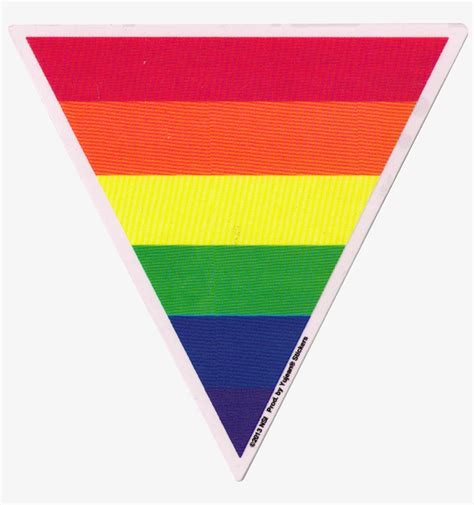 Triangle Rainbow Rainbow Sticker Transparent Free Transparent Png