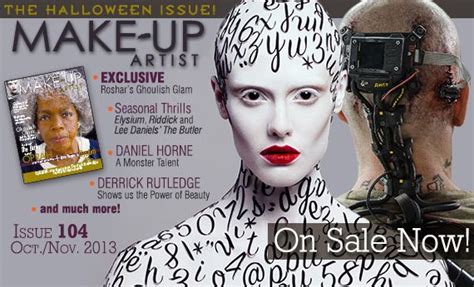 The Halloween Issue 104 Now On Sale Makeup Artist Choice Pro Makeup