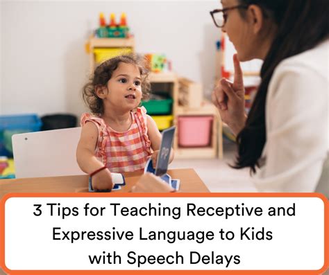 Top 3 Tips For Teaching Receptive And Expressive Language To Kids With