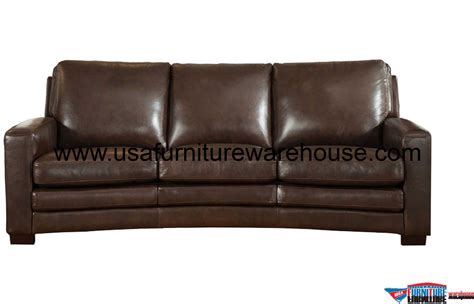 The color is beautiful and i have already received a lot of compliments on it. Joanna Full Top Grain Dark Brown Leather Sofa