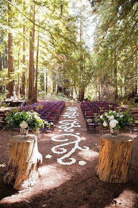 20 Inspired Ideas For A Dreamy Woodland Wedding Magical Wedding