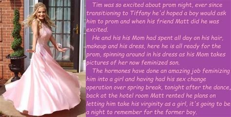 Pin By Sissy Delphine On Tg Prom Date Prom Captions Hair Captions Transgender Captions