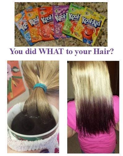 How To Color Your Hair With Kool Aid