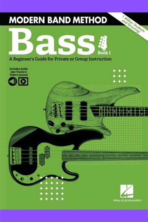 Bass Guitar Beginner's Guide With Audio & Video Lesson Book | Bass
