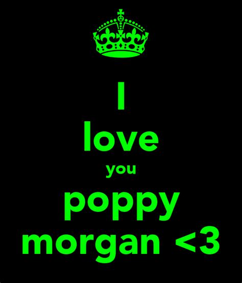 I Love You Poppy Morgan