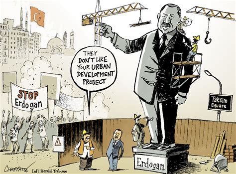 Protests In Turkey Globecartoon Political Cartoons Patrick Chappatte