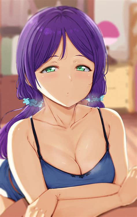 Alp Tojo Nozomi Love Live Highres 1girl Breasts Large Breasts Solo Image View