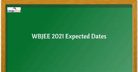 Wbjee 2021 admit card and suggestion download. WBJEE 2021 Notification Delayed, Check Expected Exam ...