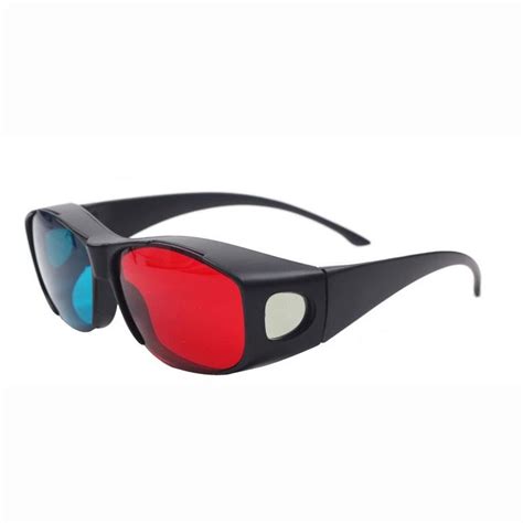 Ces Red Blue Cyan Anaglyph Simple Style 3d Glasses 3d Movie Game