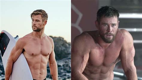 toned abs looks of chris hemsworth that made netizens feel the heat sexiezpicz web porn