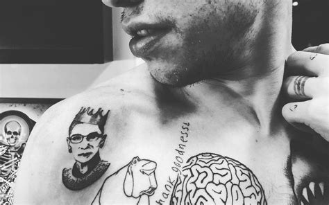 It was the year i changed schools and the realization that most of the people who were currently my best friends are probably leaving my life. Pete Davidson Got a Ruth Bader Ginsburg Tattoo Because ...