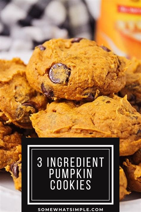 These Delicious Pumpkin Cookies Are Made Using Just 3 Basic Ingredients All You Need Is A Box