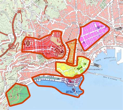 Districts Of Naples Naples Napoli