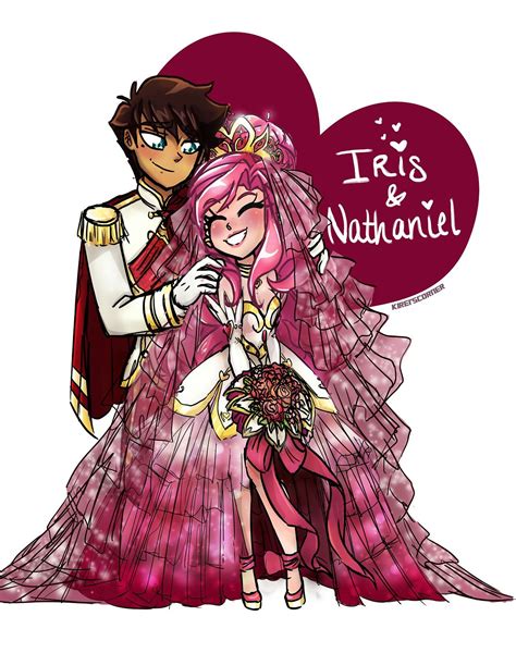 Wedding Bliss Nathaniel And Iris Lolirock Magical Girl Anime