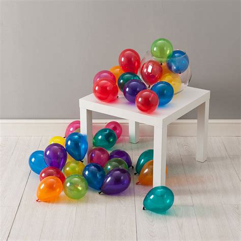 Pack Of 28 Jewel Rainbow Mini Balloons By Bubblegum Balloons
