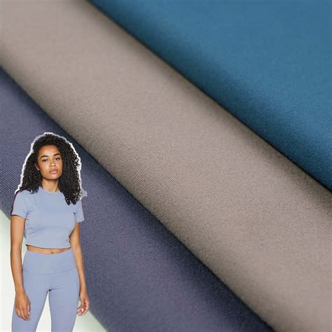 Nylon Lycra Fabric For Sportswear Spandex Fabric Lycra Material