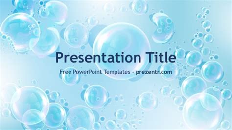 Free Bubbly Powerpoint Template Prezentr Ppt Templates