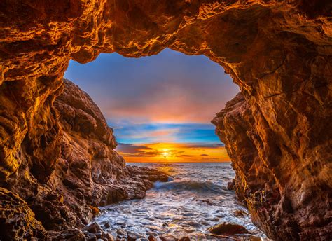 Malibu Sea Cave California Fine Art Landscape Nature Fuji Flickr