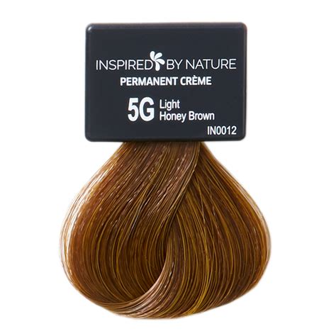 Inspired By Nature Ammonia Free Permanent Hair Color Light Honey Brown