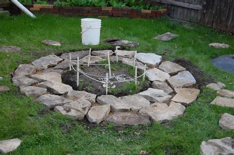 Another nifty ring for a fire pit that i can't seem to plunder or scrounge up is a tractor tire rim do not leave your fire unattended. Inground Fire Pit Ring | FIREPLACE DESIGN IDEAS