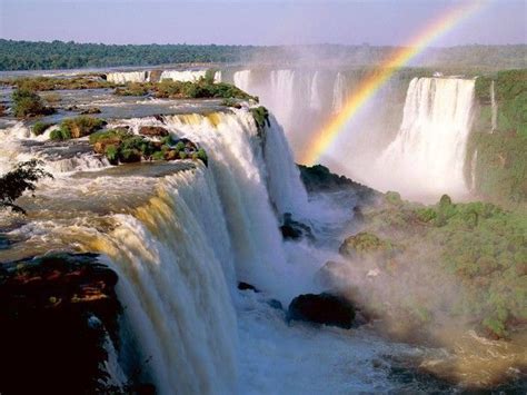 Argentina Beautiful Waterfalls Beautiful Nature