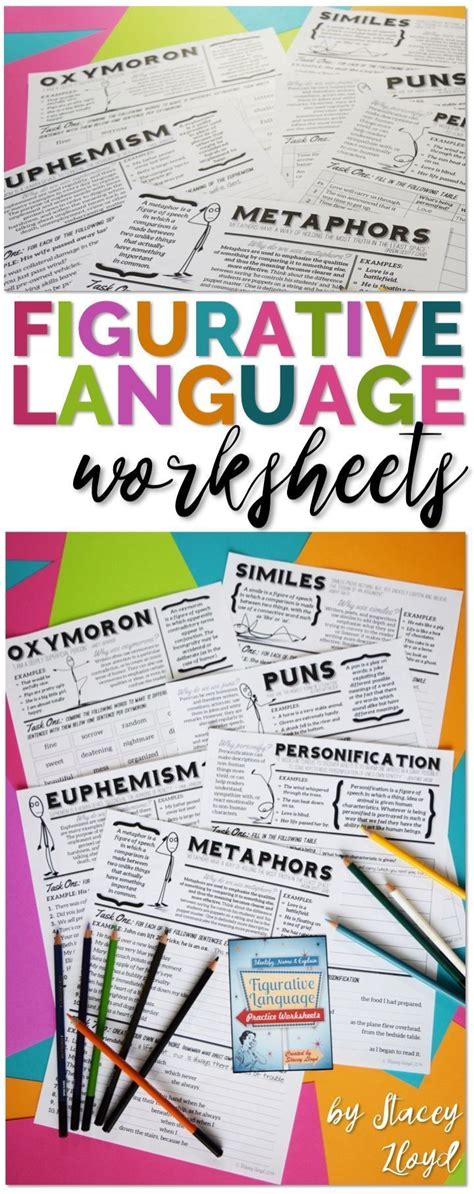 Learn vocabulary, terms and more with flashcards, games and other study tools. Teaching Figurative Language Techniques WORKSHEETS - Blog ...