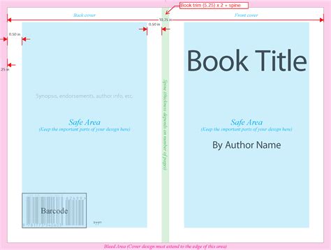Free Book Cover Templates Of Free Book Cover Design Template Pdf Word Reverasite