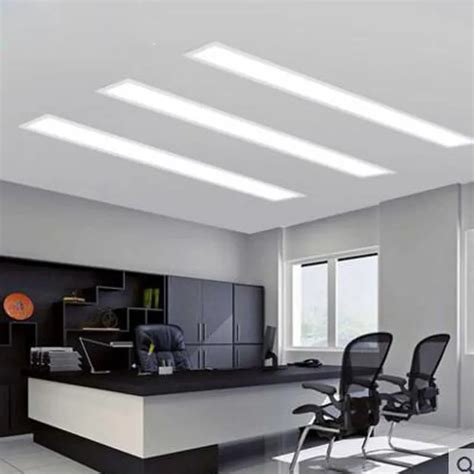 Recessed Led Strip Light Rectangular Office Ceiling Lamp Balcony Porch