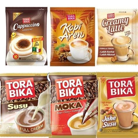 Sedu Kopi Torabika Cappuccino Aren Creamy Latte Susu Jahe Duo Tora Cafe