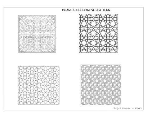 ISLAMIC DECOR PATTERN Thousands Of Free CAD Blocks