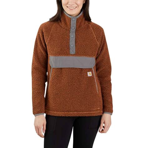 Womens Relaxed Fit Fleece Pullover 2 Warmer Rating Coming Soon Carhartt