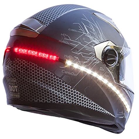 Mounting motorcycle led lights will let others on the road know you take pride in your ride. 9 Best Motorcycle Helmet Lights And Reflective Stickers ...
