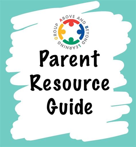 Parent Resource Guide May 2018