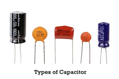 Types Of Capacitor And Its Applications Electronics Tutorial — Circuits Diy
