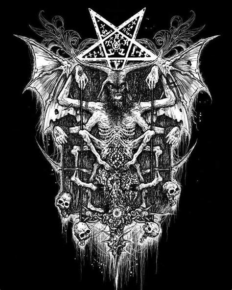 Satanic Art Satanic Pinterest Satanic Art Evil Art Metal Artwork
