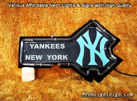 Mlb New York Yankees 3d Beer Neon Light Sign Neonlightsigncom Shop